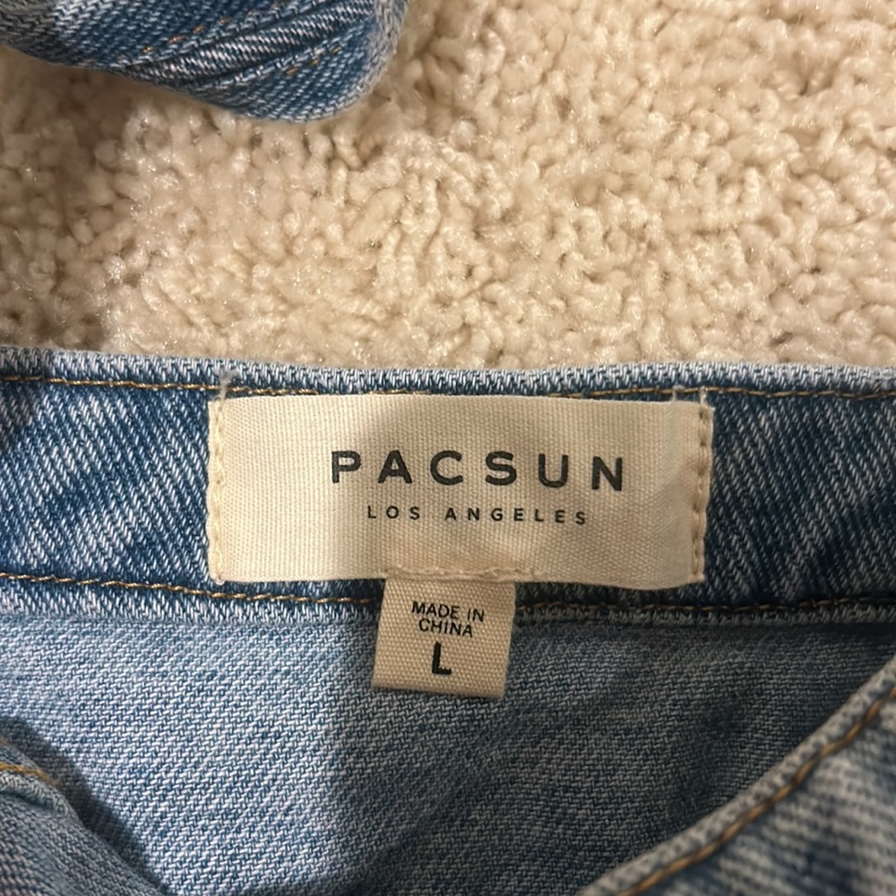 pacsun jean crop tank - Picture 2 of 2